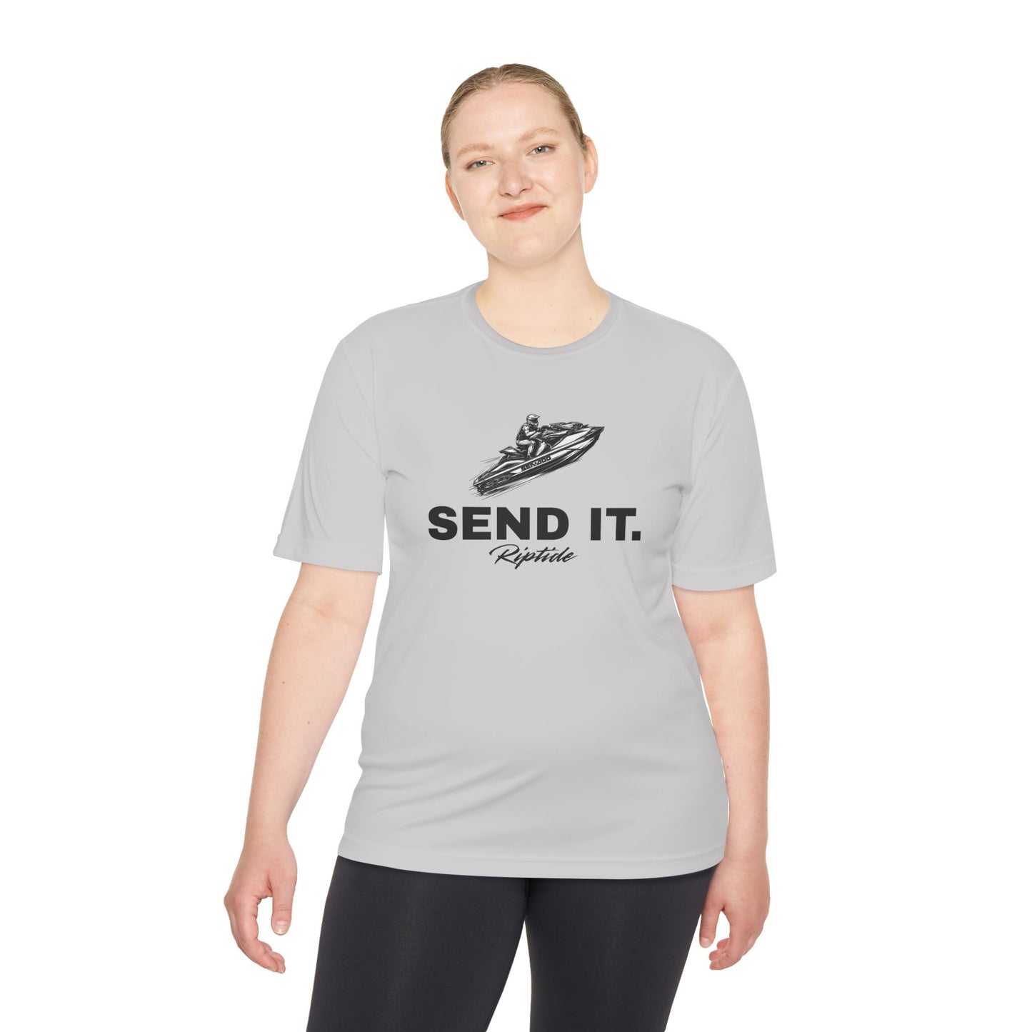 Riptide Send It Performance Dri Fit Tee — Moisture‑Wicking Athletic Shirt