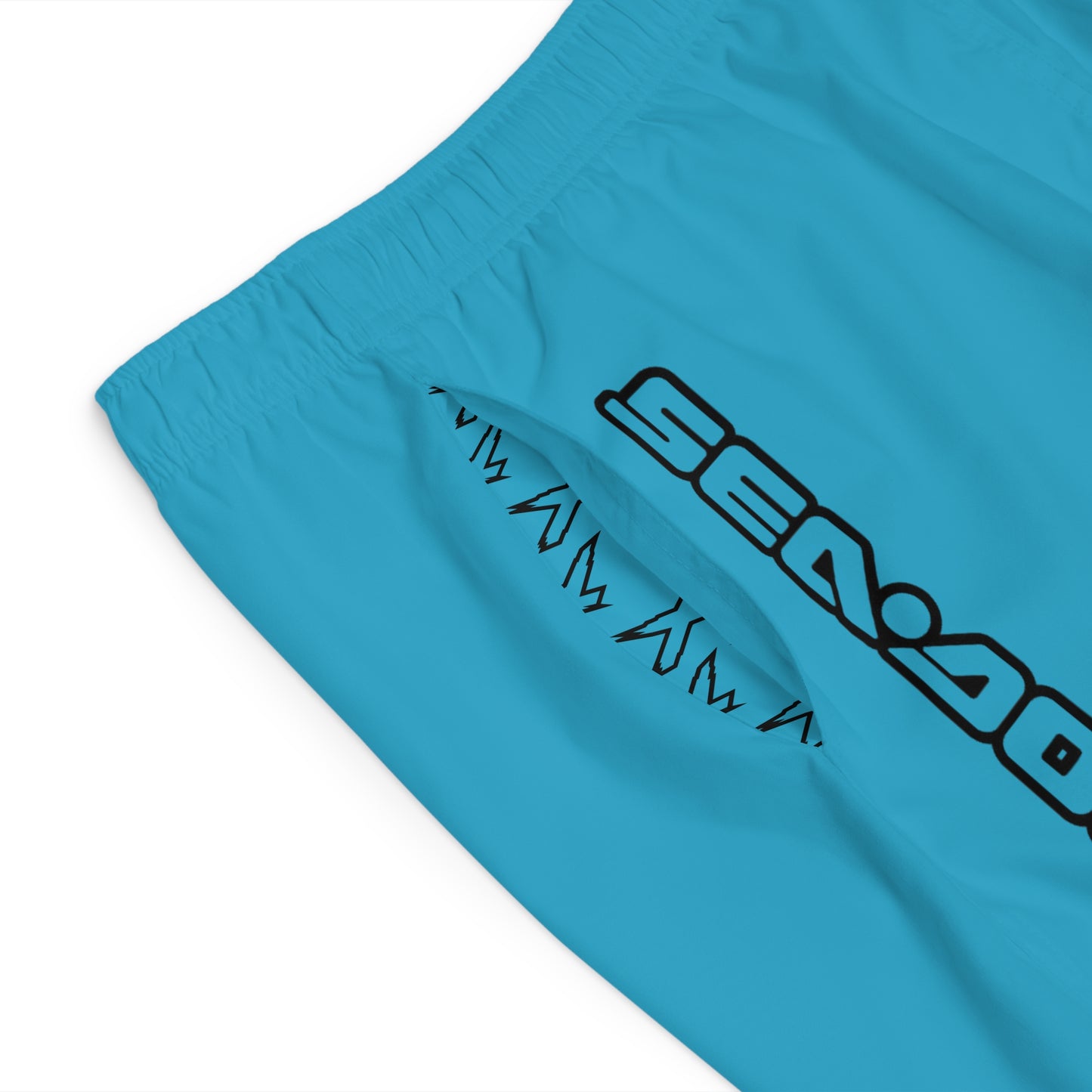 Men's X-Team Performance Board Shorts — Beach Swim Trunks Turquoise