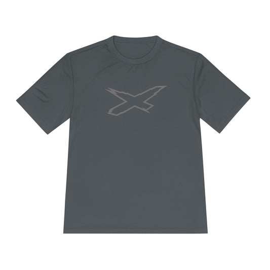 X-Team Performance Dri Fit Tee — Moisture‑Wicking Athletic Shirt Steel Plate