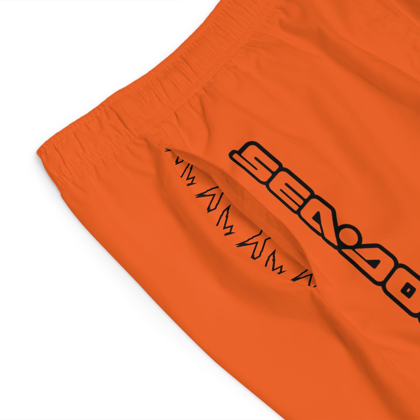Men's X-Team Performance Board Shorts — Beach Swim Trunks Orange