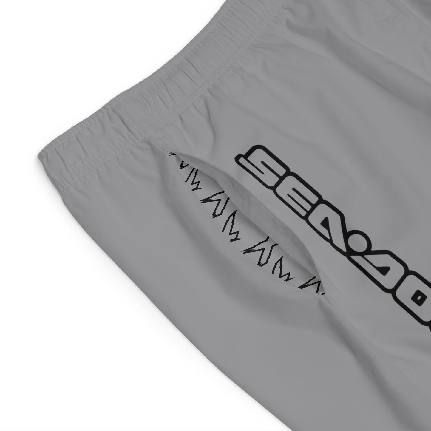 Men's X-Team Performance Board Shorts — Beach Swim Trunks Grey