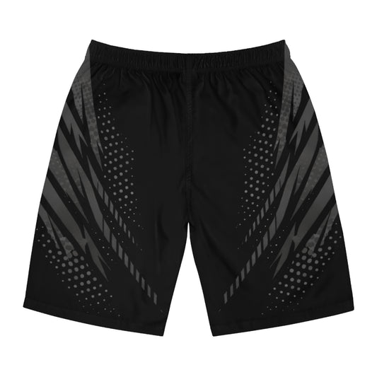 SeaDoo RXPX X-Team Men's Grey Racing Board Shorts — Athletic Swim Trunks