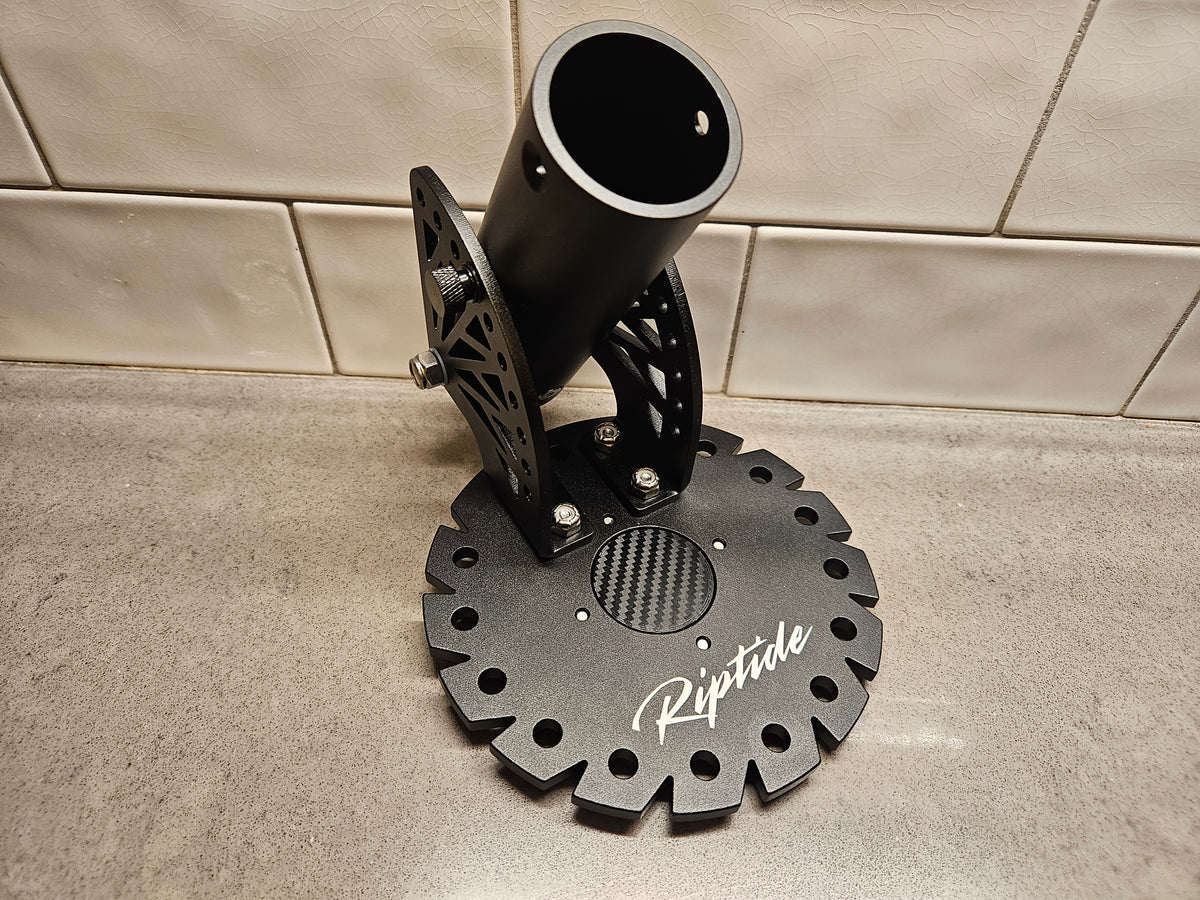Riptide Cyclone Mount Seadoo Insta 360 Selfie Action Stick Camera Mount Rear Deck 2018+ GTI GTR RXTX Gtx Rxpx Wake Fish Go Pro