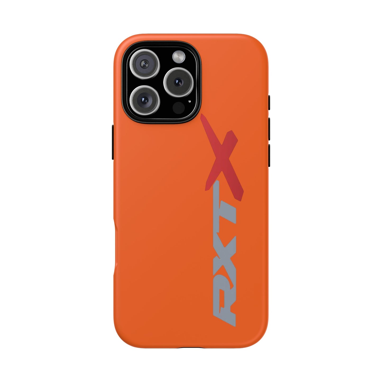 RXTX Tough Phone Case Protective Cover - iPhone Samsung Google Pixel Orange