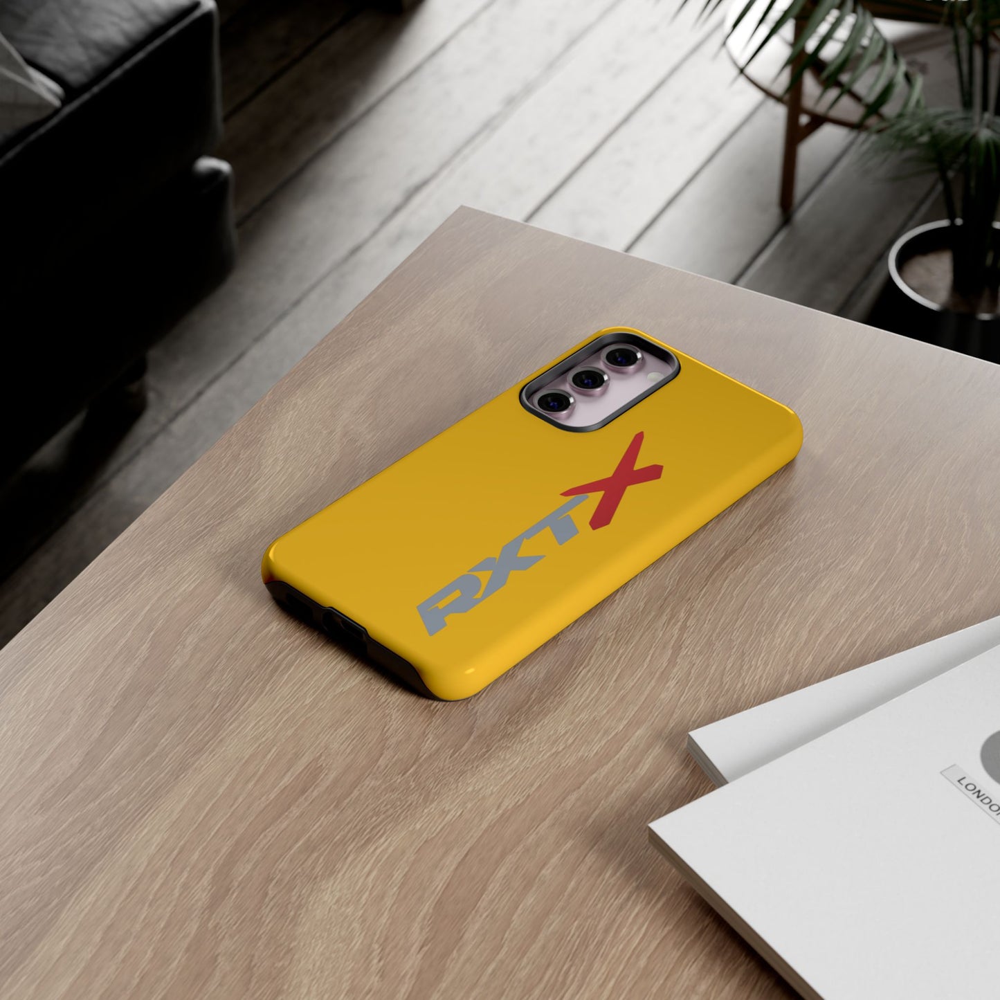RXTX Tough Phone Case Protective Cover - iPhone Samsung Google Pixel Millenium Yellow