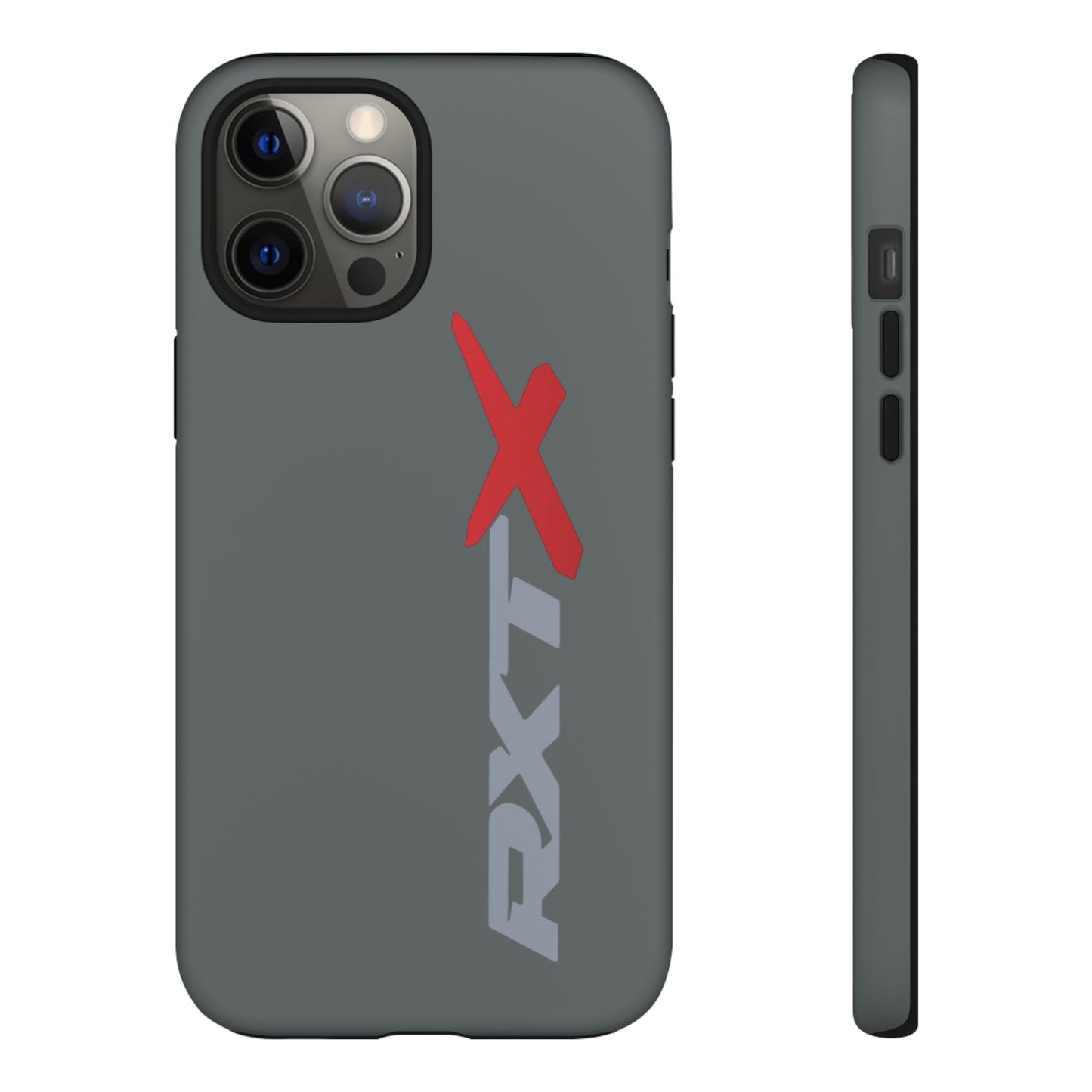 RXTX Tough Phone Case Protective Cover - iPhone Samsung Google Pixel -Dark Grey