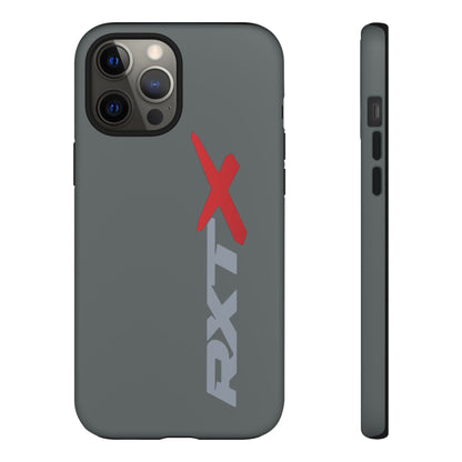 RXTX Tough Phone Case Protective Cover - iPhone Samsung Google Pixel -Dark Grey