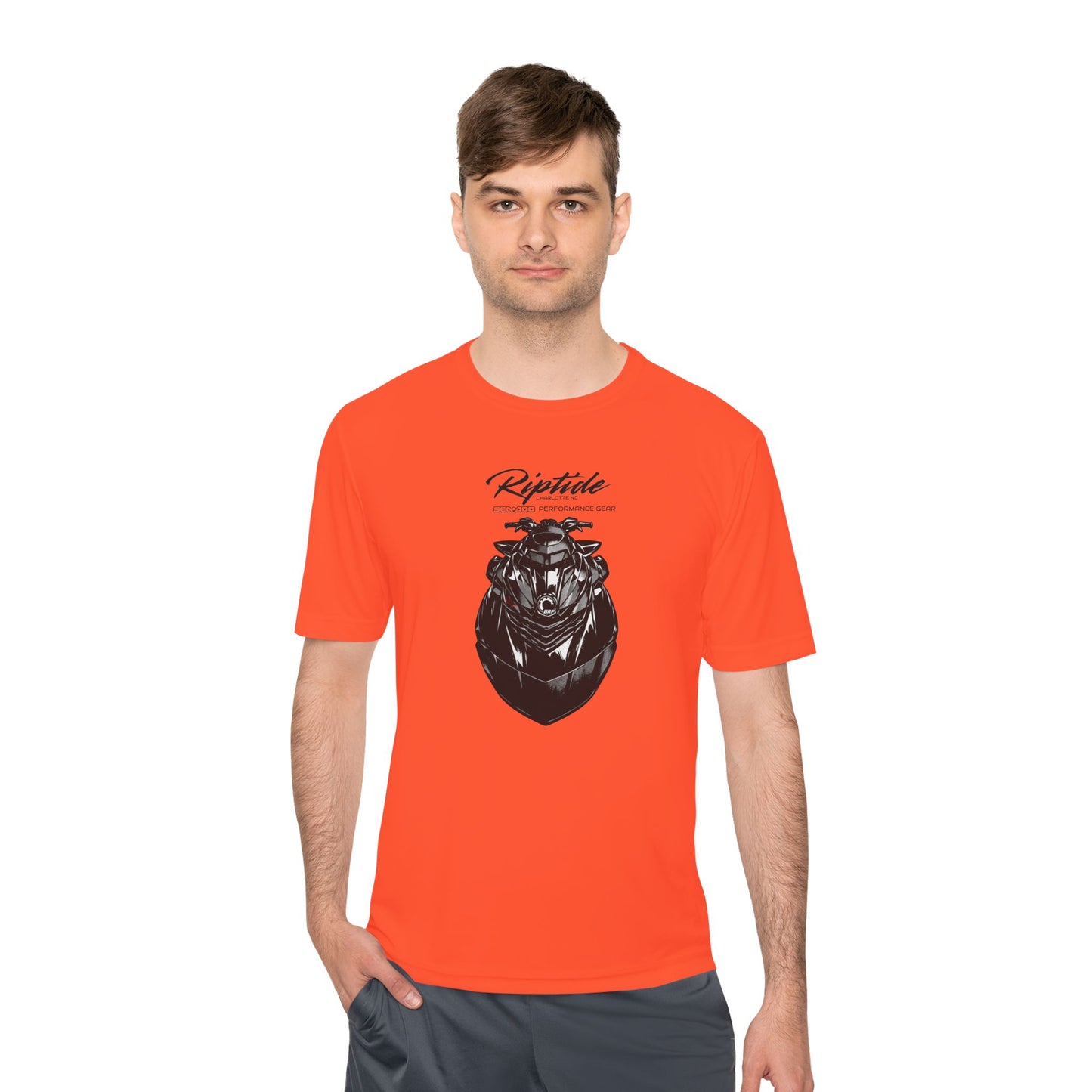 Riptide RXPX Black Out Graphic Tee — Moisture-Wicking Performance Shirt