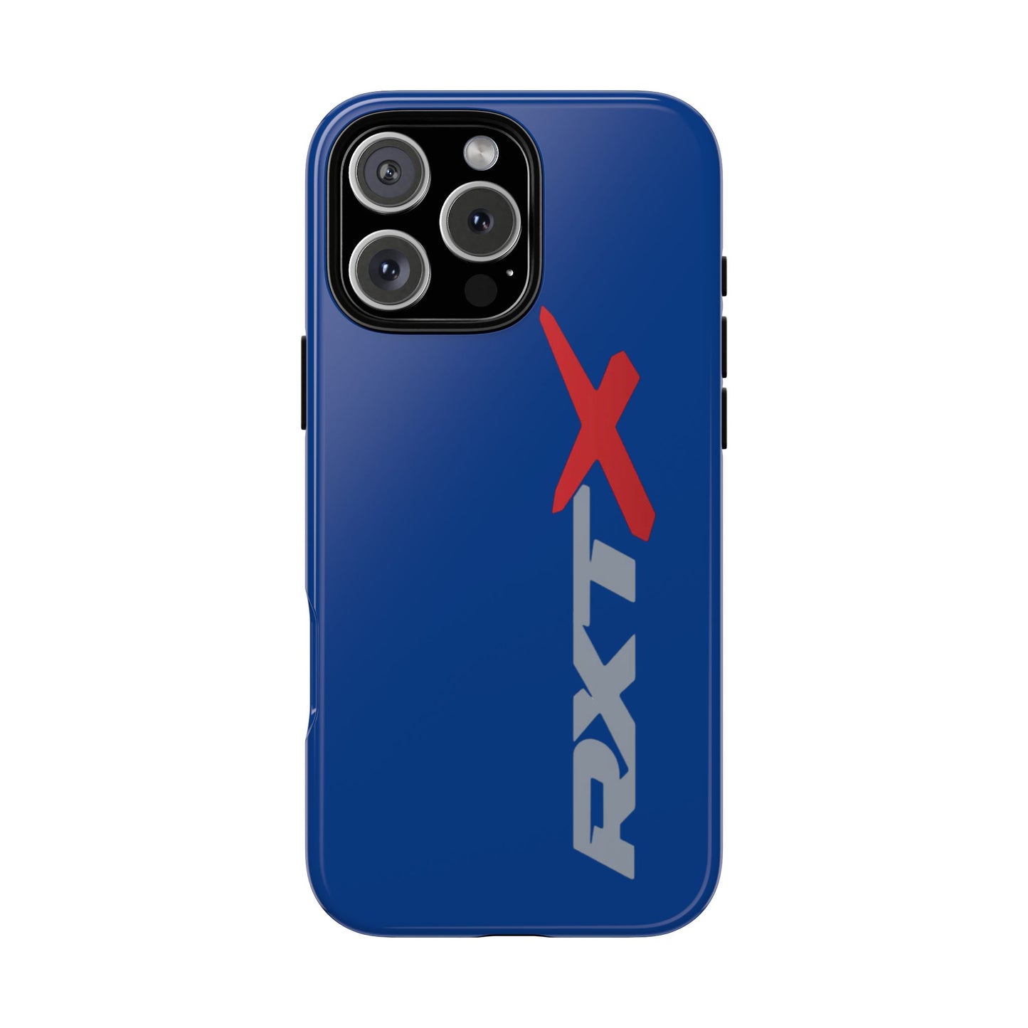 RXTX Tough Phone Case Protective Cover - iPhone Samsung Google Pixel Dark Blue