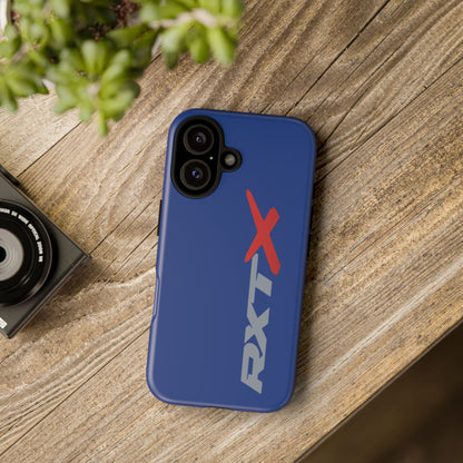 RXTX Tough Phone Case Protective Cover - iPhone Samsung Google Pixel Dark Blue