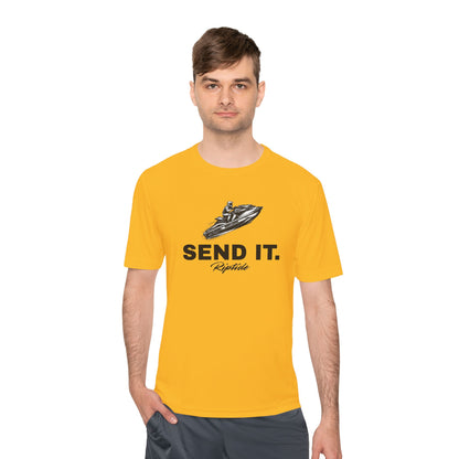 Riptide Send It Performance Dri Fit Tee — Moisture‑Wicking Athletic Shirt