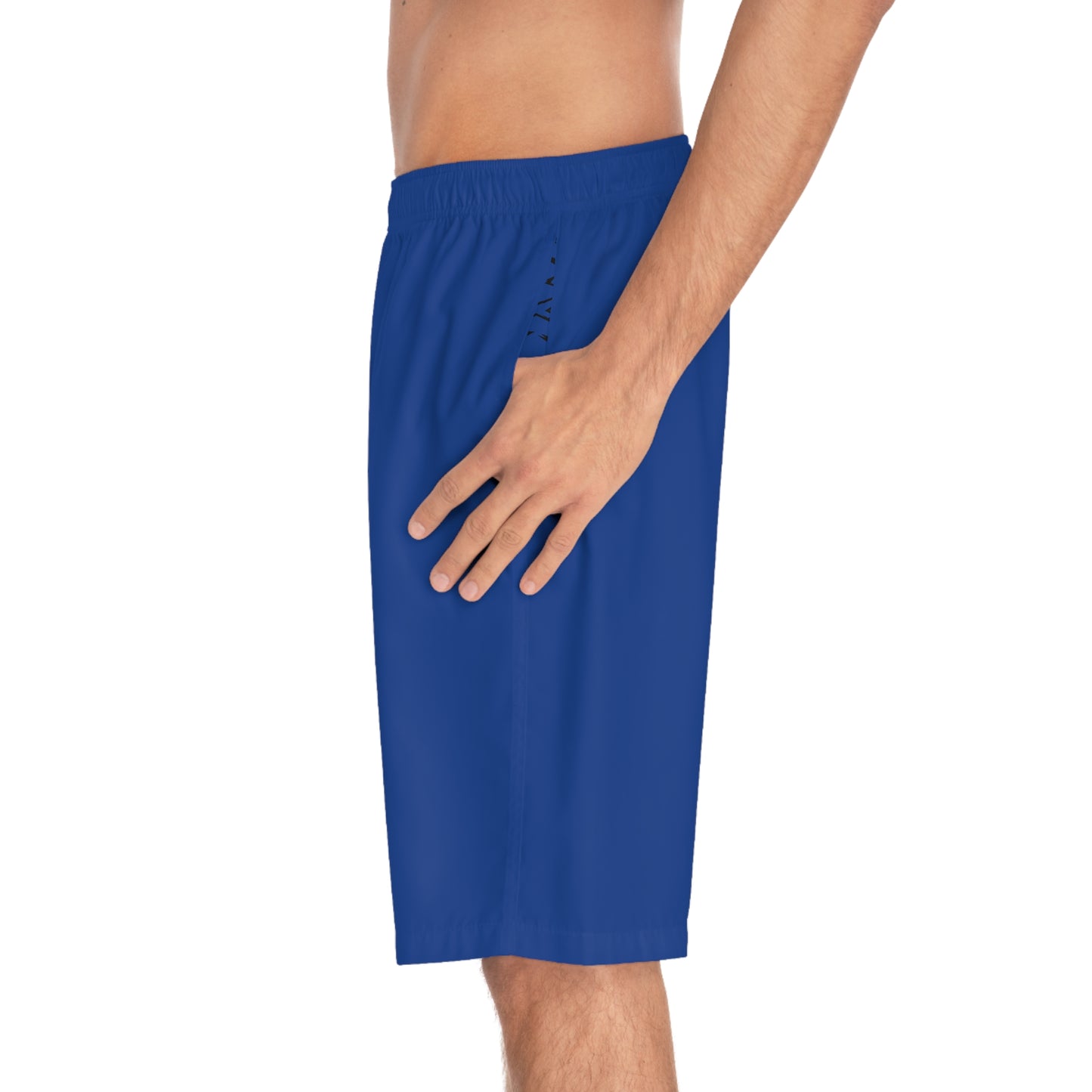 Men's X-Team Performance Board Shorts — Beach Swim Trunks Dark Blue