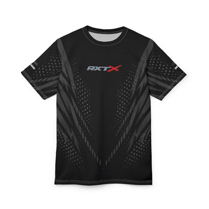 SeaDoo RXTX X-Team Cyber Racing Dri Fit Tee — Grey & Black All-Over Print