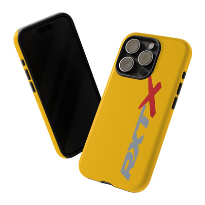 RXTX Tough Phone Case Protective Cover - iPhone Samsung Google Pixel Millenium Yellow