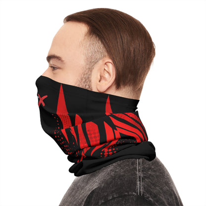 SeaDoo RXTX Racing Neck Gaiter — Red & Black Midweight Face Shield Mask