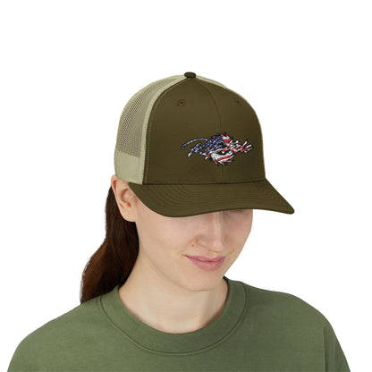 Riptide USA 250 Trucker Cap - American Flag Snapback Hat