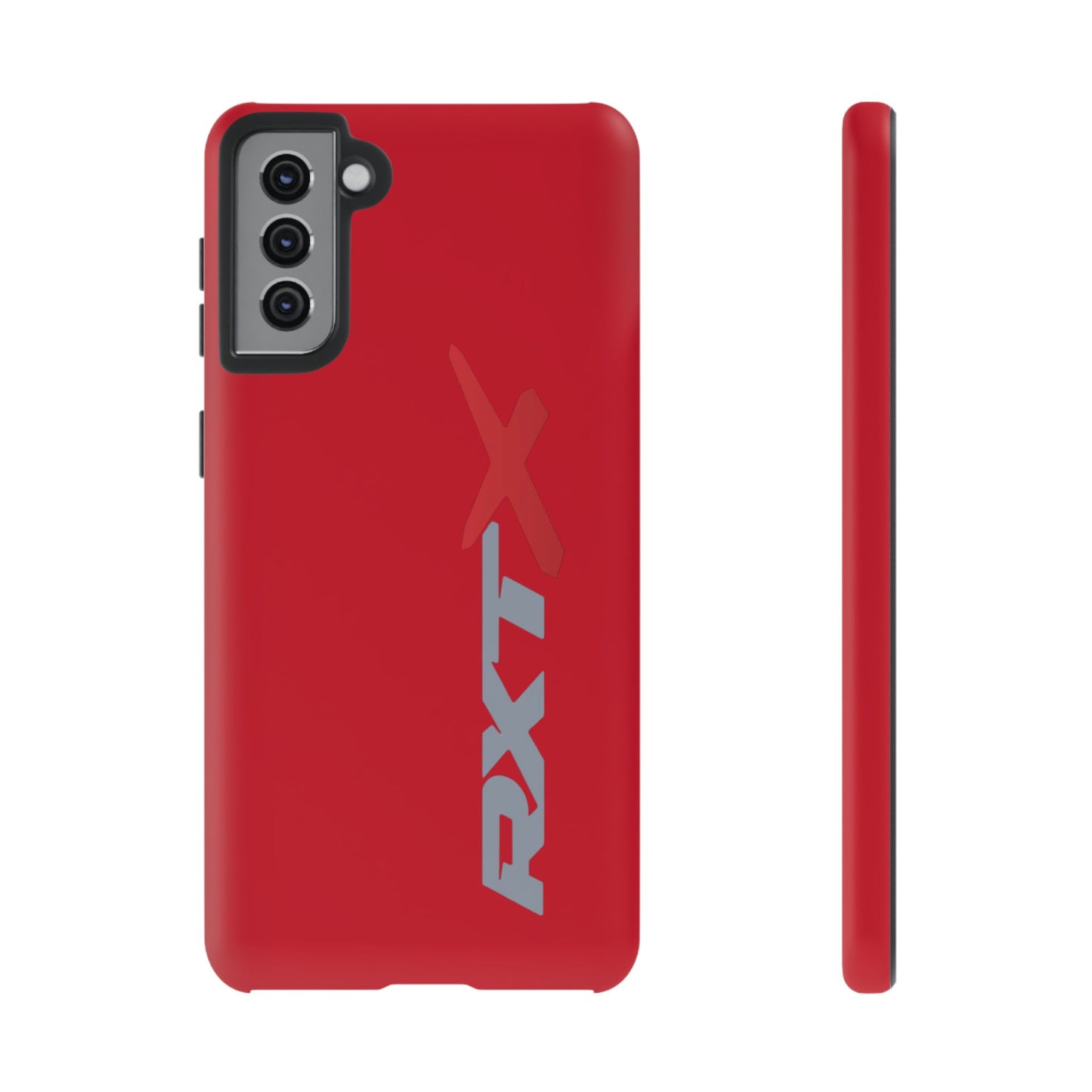 RXTX Tough Phone Case Protective Cover - iPhone Samsung Google Pixel Red