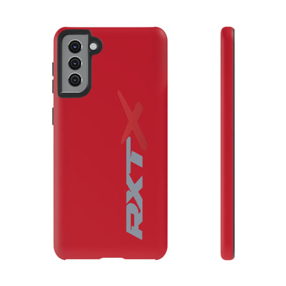 RXTX Tough Phone Case Protective Cover - iPhone Samsung Google Pixel Red