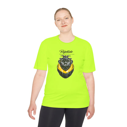 Riptide RXPX Millenium Yellow  Graphic Tee — Moisture-Wicking Performance Shirt