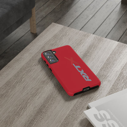 RXTX Tough Phone Case Protective Cover - iPhone Samsung Google Pixel Red