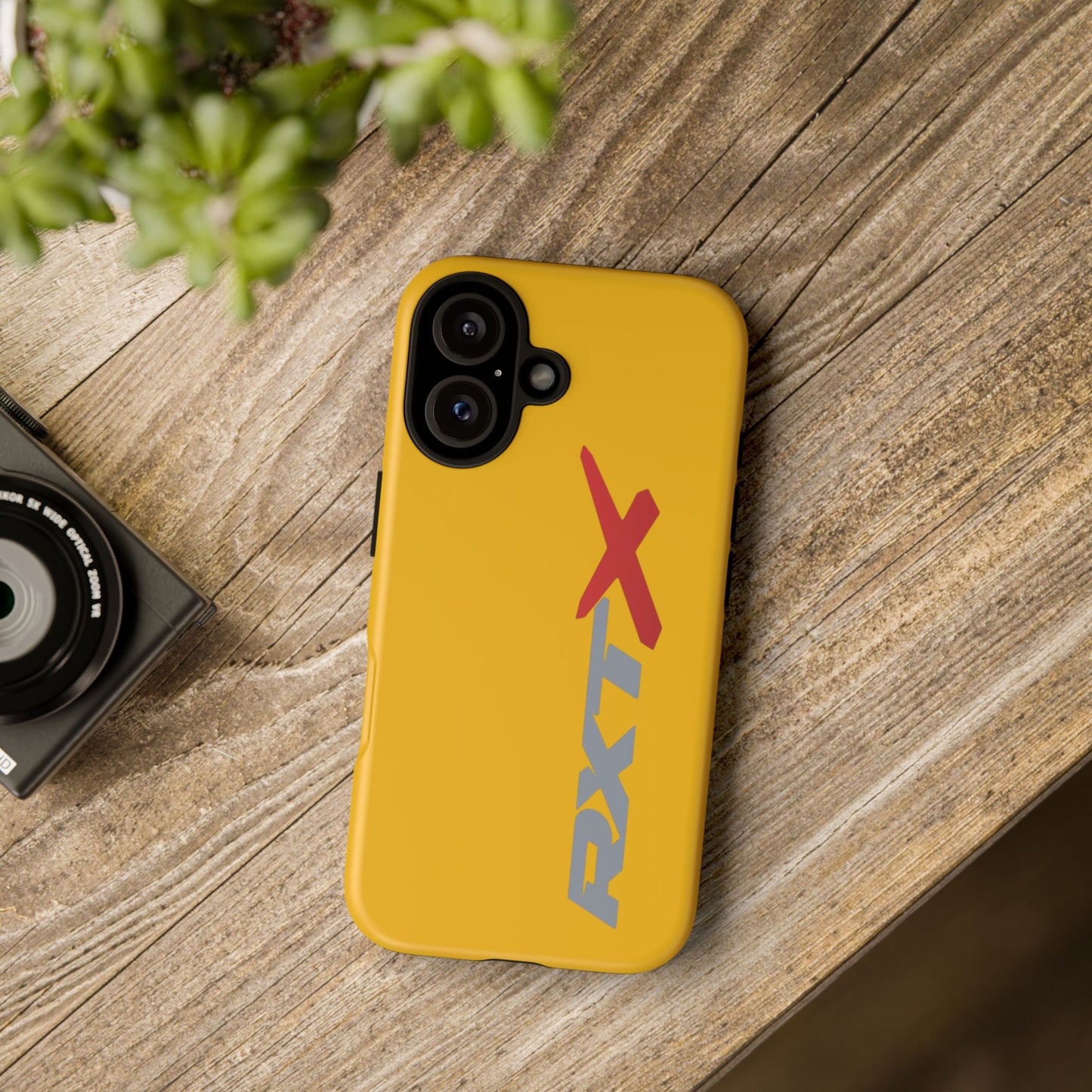 RXTX Tough Phone Case Protective Cover - iPhone Samsung Google Pixel Millenium Yellow