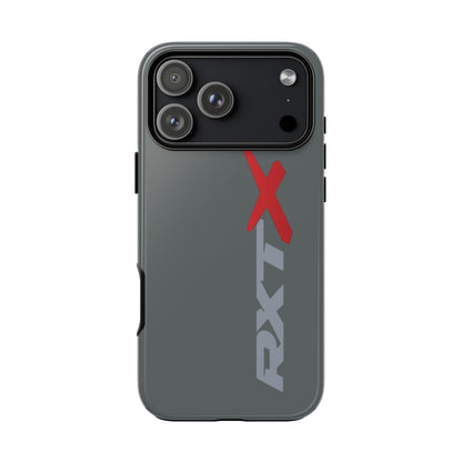 RXTX Tough Phone Case Protective Cover - iPhone Samsung Google Pixel -Dark Grey