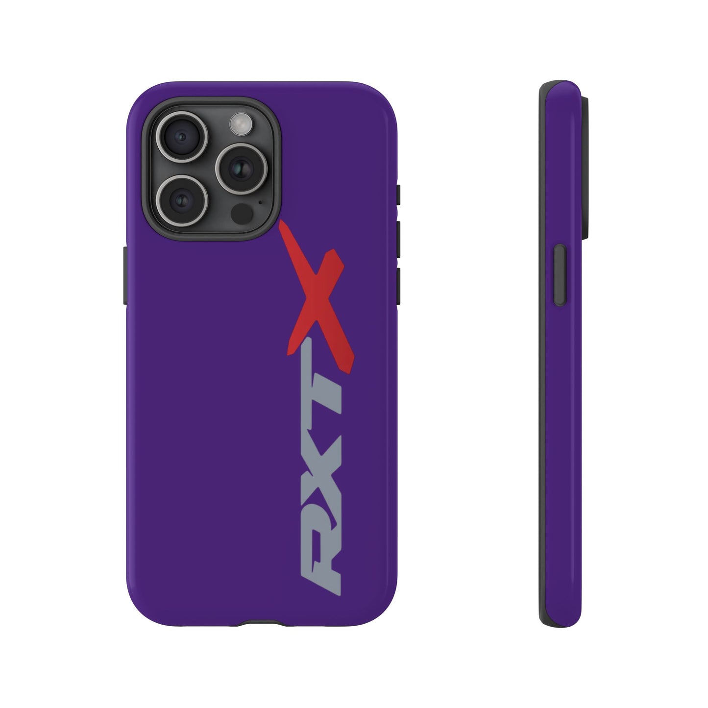 RXTX Tough Phone Case Protective Cover - iPhone Samsung Google Pixel Purple
