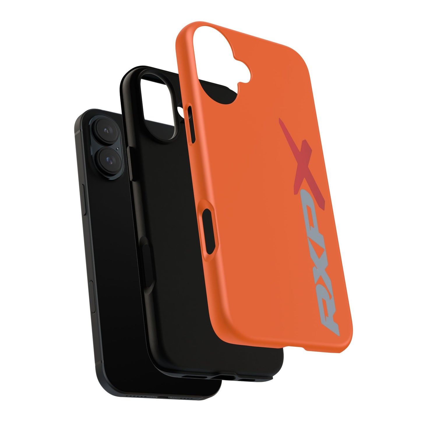 RXPX Tough Phone Case Protective Cover - iPhone Samsung Google Pixel - Orange