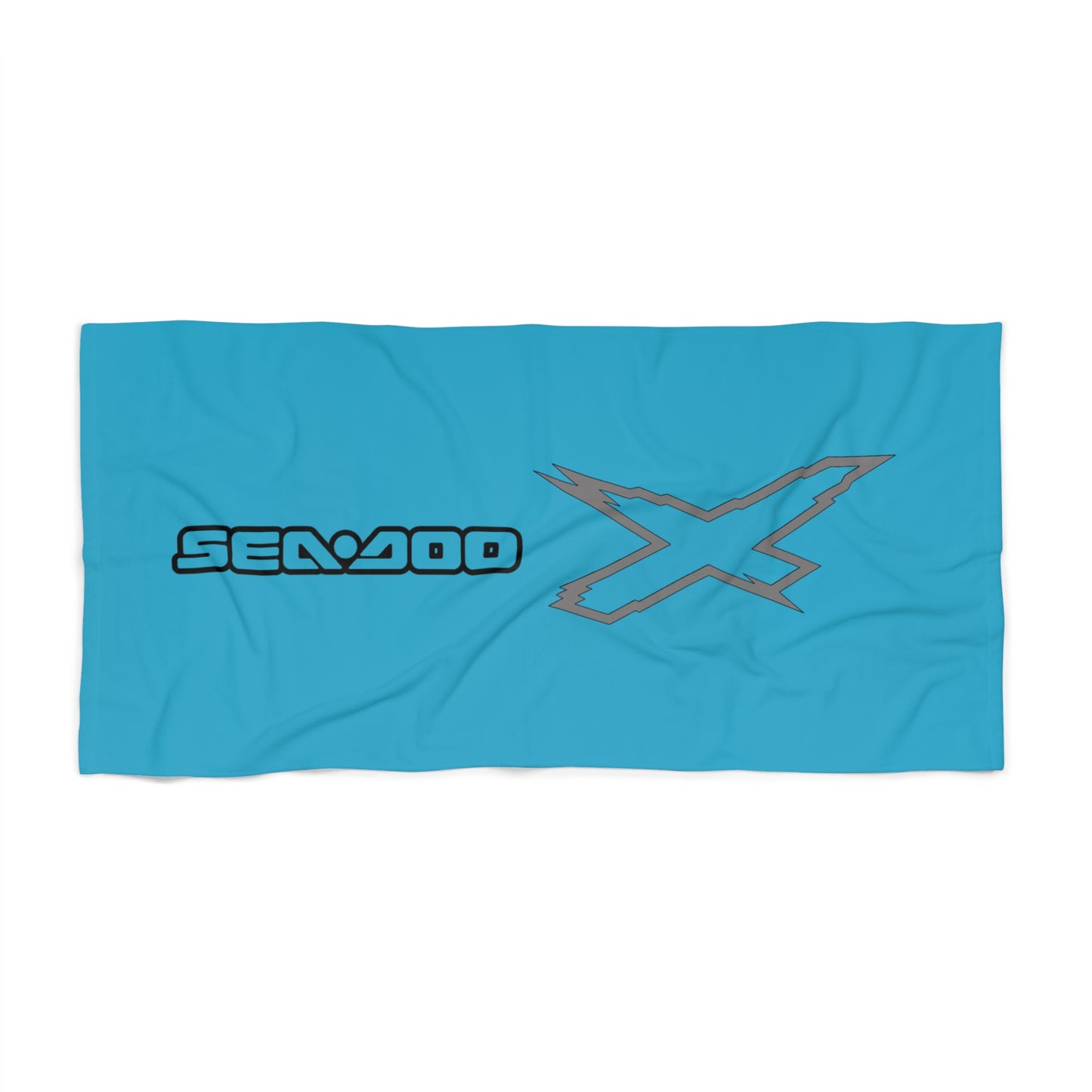 X-Team Performance Surf Beach Towel — Pool & Beach Towel Gulfstream Blue/Steel