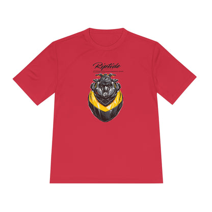 Riptide RXPX Millenium Yellow  Graphic Tee — Moisture-Wicking Performance Shirt