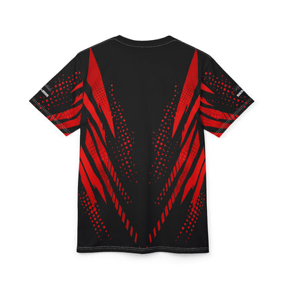SeaDoo RXPX X-Team Cyber Racing Dri Fit Tee — Red & Black All-Over Print