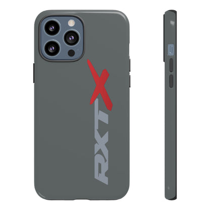 RXTX Tough Phone Case Protective Cover - iPhone Samsung Google Pixel -Dark Grey