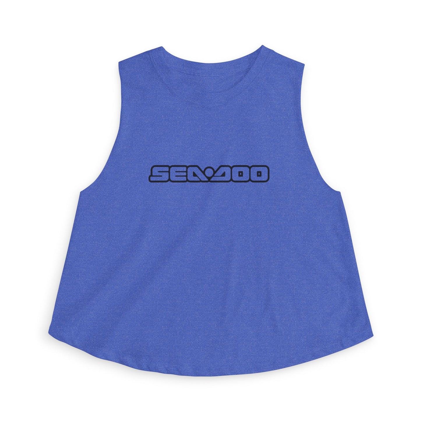 Sea-Doo Crop Top — Retro Watersports Logo Tank for Women