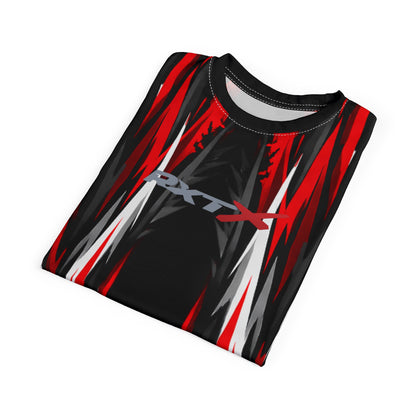 SeaDoo RXTX Racing Graphic Tee — Red & Black All-Over Print