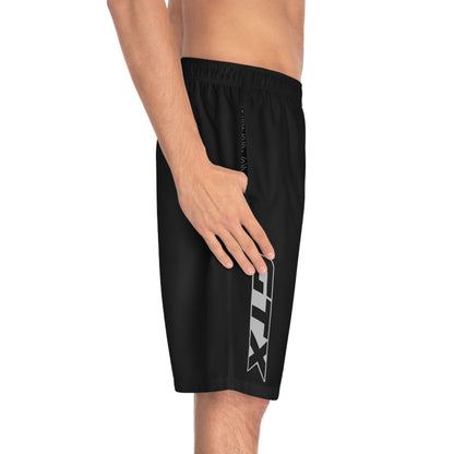 Men's GTX Performance Racing Splash Board Shorts — Quick-Dry Surf & Swim Trunks Dark Navy Blue