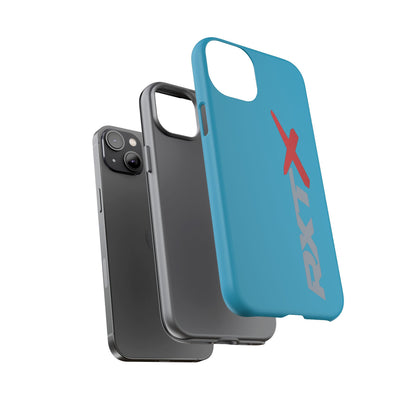 RXTX Tough Phone Case Protective Cover - iPhone Samsung Google Pixel Turquoise