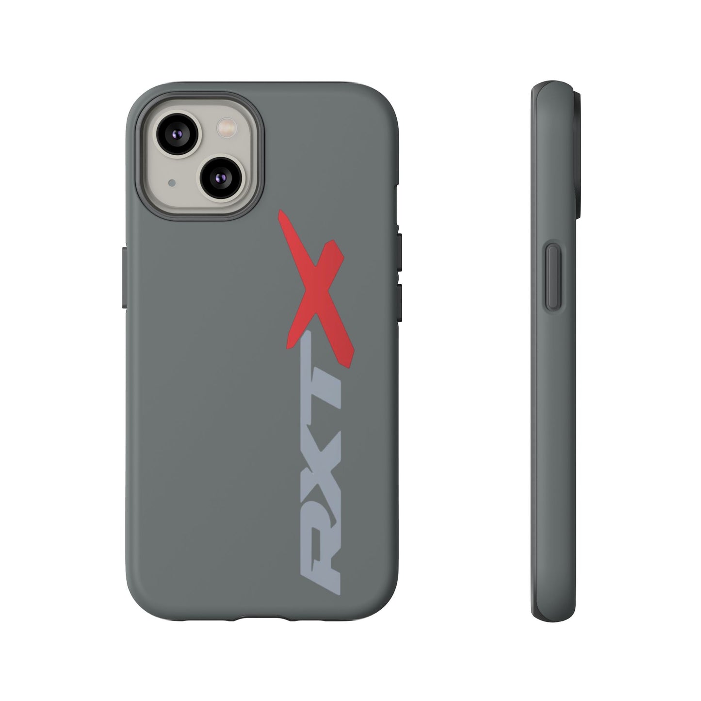 RXTX Tough Phone Case Protective Cover - iPhone Samsung Google Pixel -Dark Grey