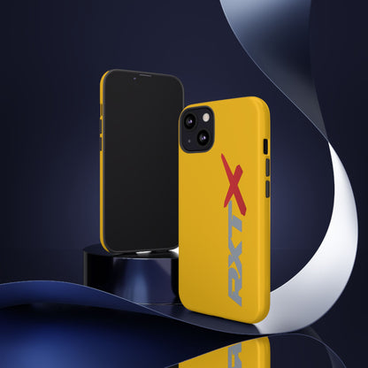RXTX Tough Phone Case Protective Cover - iPhone Samsung Google Pixel Millenium Yellow