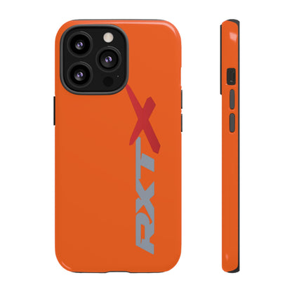 RXTX Tough Phone Case Protective Cover - iPhone Samsung Google Pixel Orange