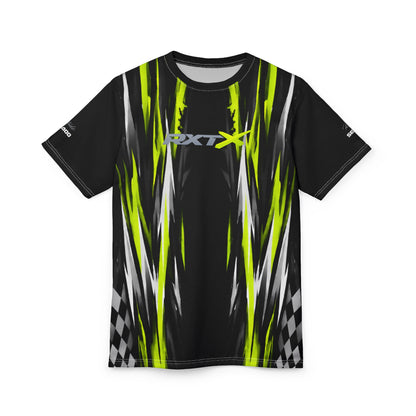 SeaDoo RXT-X Racing Graphic Tee — Manta Green & Black All-Over Print