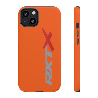 RXTX Tough Phone Case Protective Cover - iPhone Samsung Google Pixel Orange