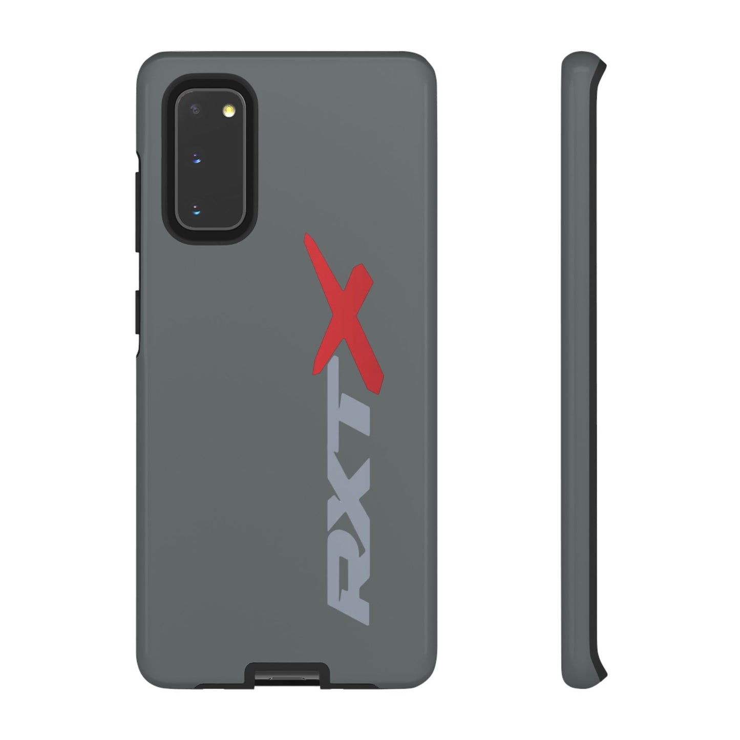 RXTX Tough Phone Case Protective Cover - iPhone Samsung Google Pixel -Dark Grey