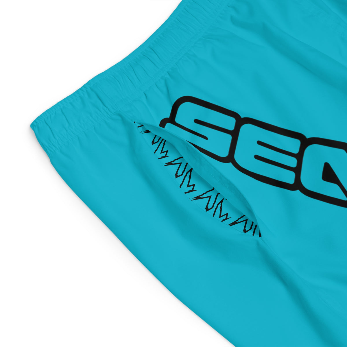 Men's X-Team Performance Board Shorts Loud— Beach Swim Trunks Turquoise