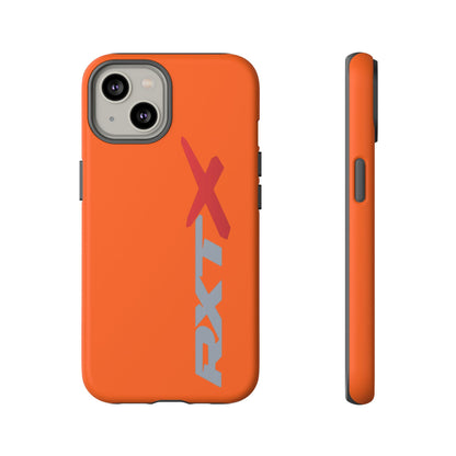 RXTX Tough Phone Case Protective Cover - iPhone Samsung Google Pixel Orange