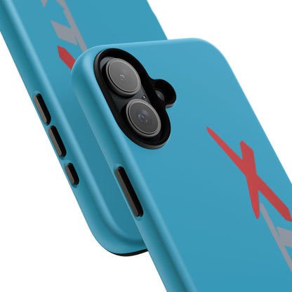 RXTX Tough Phone Case Protective Cover - iPhone Samsung Google Pixel Turquoise