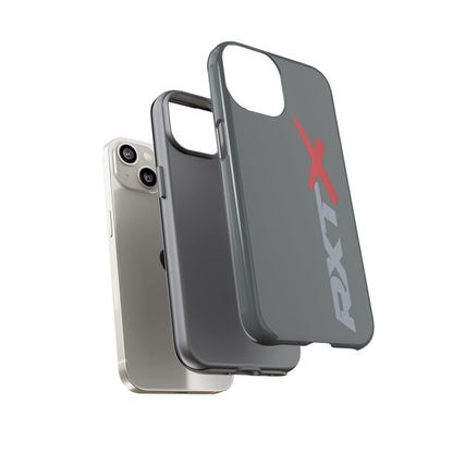 RXTX Tough Phone Case Protective Cover - iPhone Samsung Google Pixel -Dark Grey