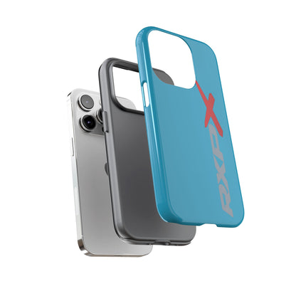 RXPX Tough Phone Case — iPhone Samsung Google Pixel Protective Cover Turquoise