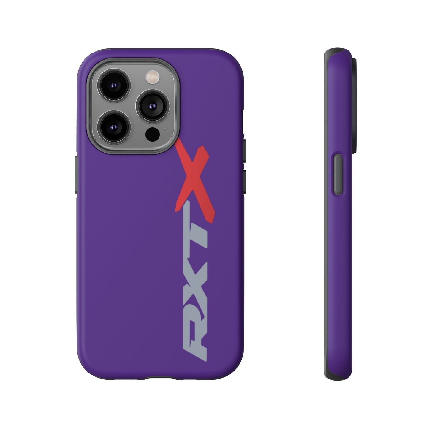 RXTX Tough Phone Case Protective Cover - iPhone Samsung Google Pixel Purple
