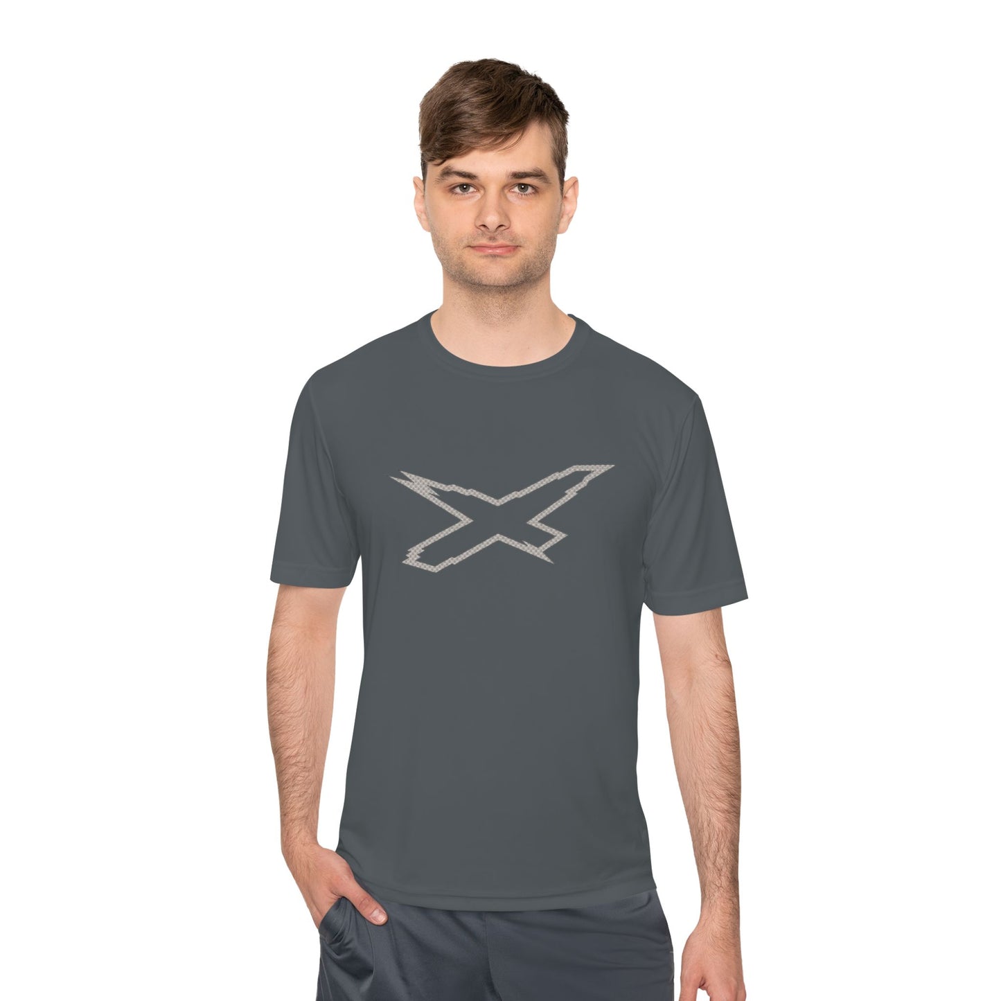 Riptide X-Team Performance Dri Fit Tee — Moisture‑Wicking Athletic Shirt Steel Plate