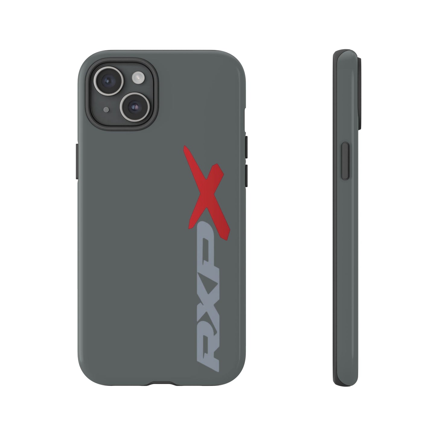 RXPX Tough Phone Case Protective Cover - iPhone Samsung Google Pixel - Grey